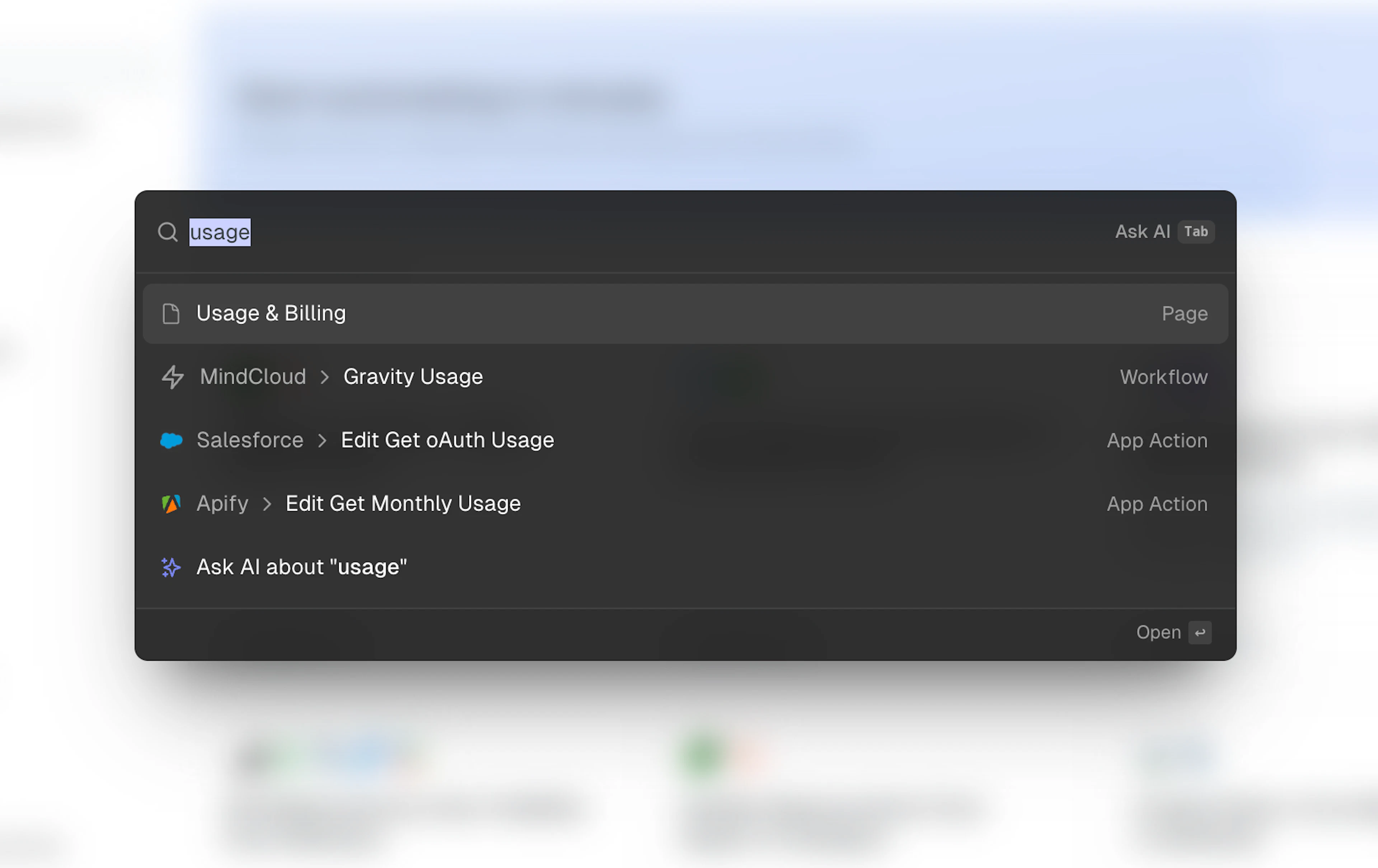 Command Bar
