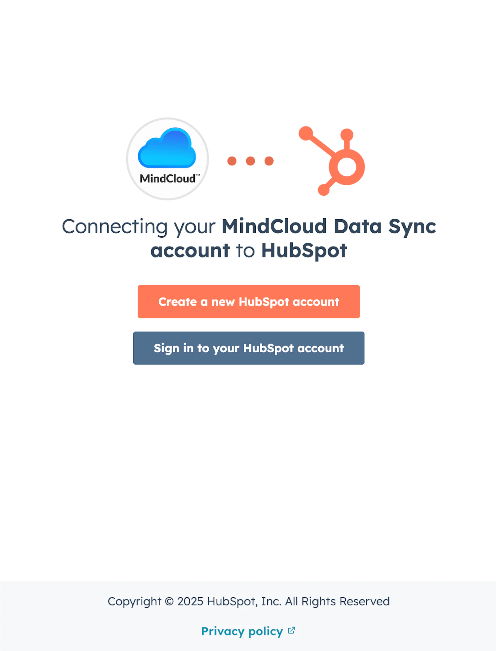 MindCloud HubSpot Setup Guide illustration