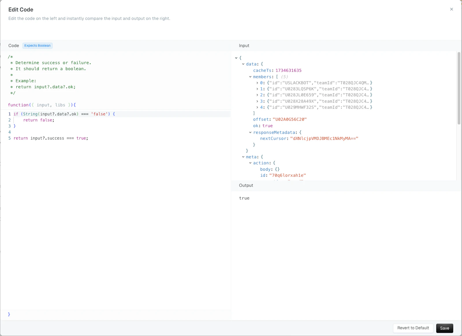 Example Error Handling illustration