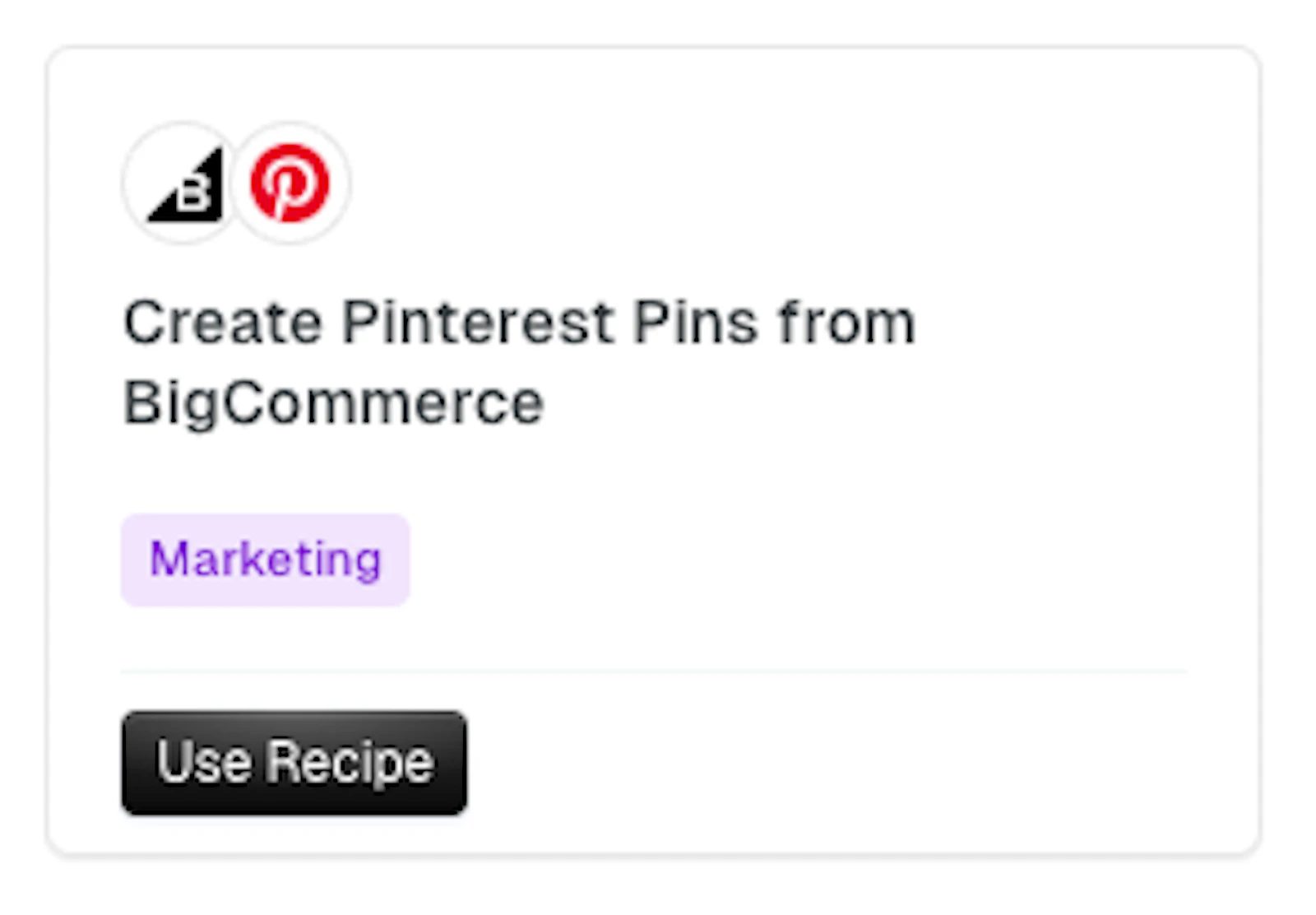 Using a Recipe illustration
